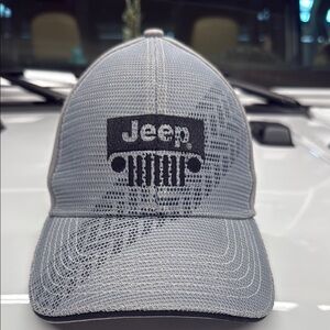 Jeep Gray Mesh Cap